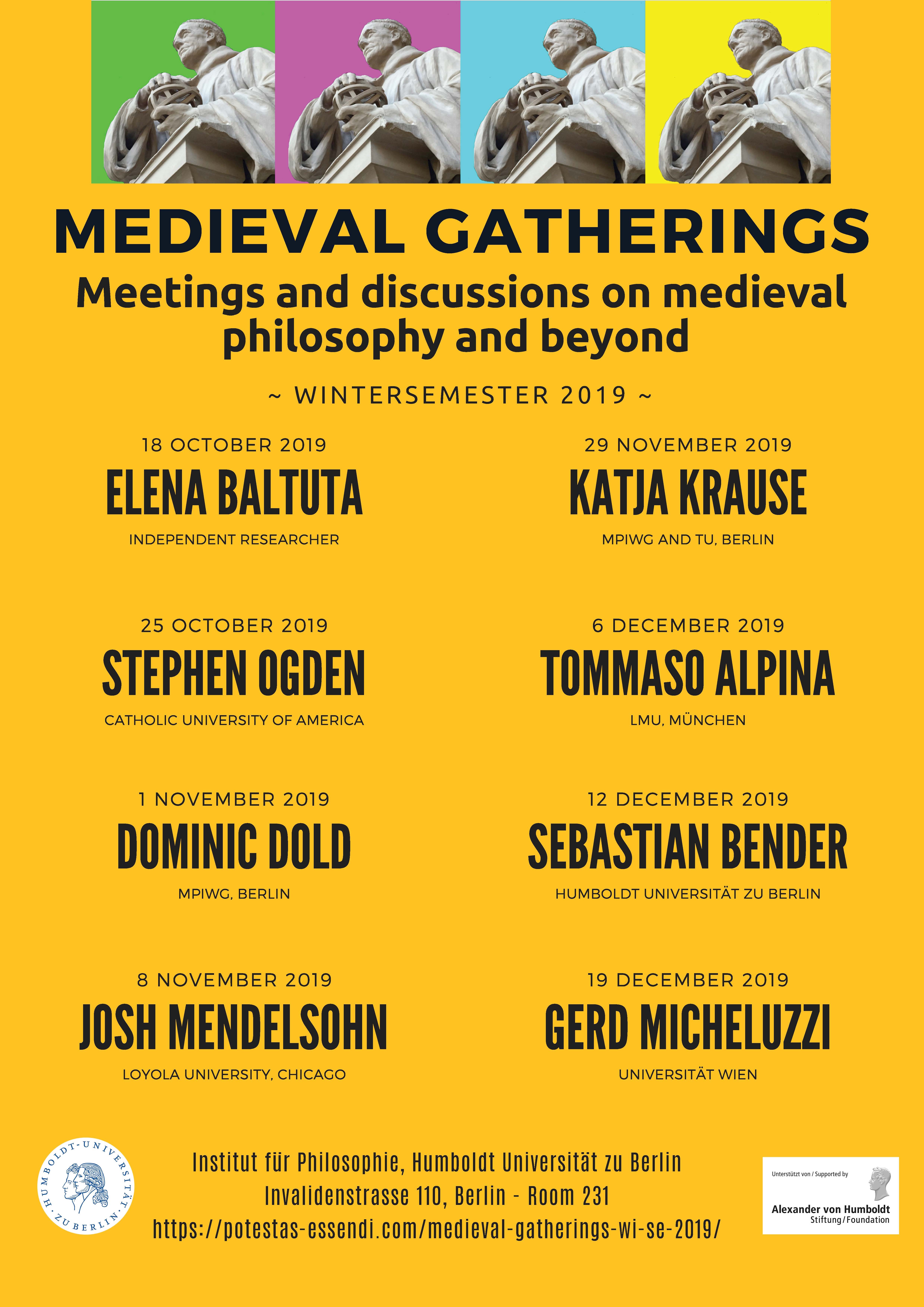 Medieval Gatherings Plakat